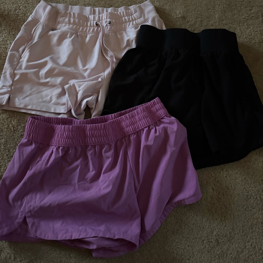 BUNDLE OF 3 athletics shorts
